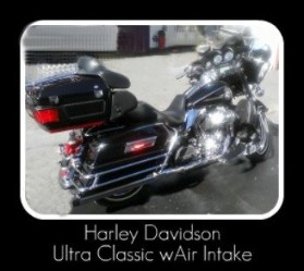 Harley Davidson Ultra Classic with Air Intake
